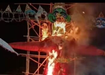 ଜଟଣୀରେ ରାଜ୍ୟ ପ୍ରସିଦ୍ଧ ରାବଣପୋଡ଼ି ଉତ୍ସବ ଅନୁଷ୍ଠିତ