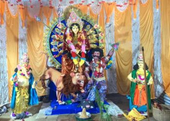 ଚିଙ୍ଗୁଡ଼ିଖୋଲ ଗ୍ରାମ ରେ ଆଡମ୍ବର ସହକାରେ ଦୁର୍ଗାପୂଜା ଅନୁଷ୍ଠିତ