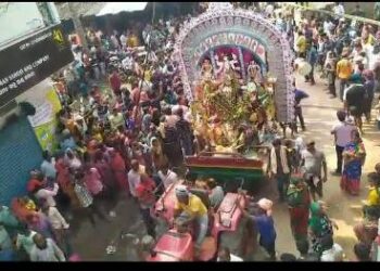 ଯେଉଁଠି ହିନ୍ଦୁ ମୁସଲମାନ ମିଶି ଦୁର୍ଗା ପୂଜା ଏବଂ ଭସାଣୀ ଉତ୍ସବ ପାଳନ କରନ୍ତି