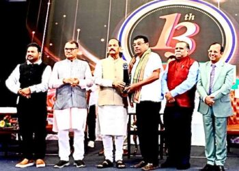 Industrialist T P Mohanty Honoured