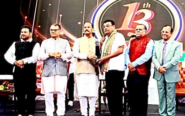Industrialist T P Mohanty Honoured