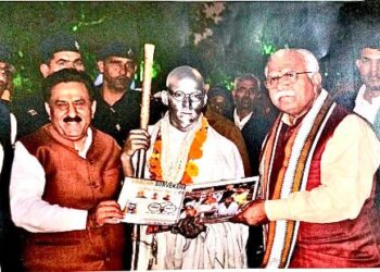 ସିଲଭର ଗାନ୍ଧୀଙ୍କର ଦିଲ୍ଲୀଠାରୁ ହରିୟାଣା ପଦଯାତ୍ରା ସମାପନ