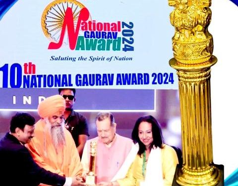 Dr Chidatmika Khatua Awarded