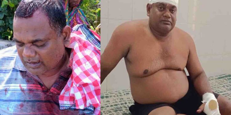 ସମିତିସଭ୍ୟଙ୍କୁ ପ୍ରାଣାନ୍ତକ ଆକ୍ରମଣ : ଆକ୍ରମଣକାରୀ ଗିରଫ- ଲୁହା ରଡ଼ ଜବତ