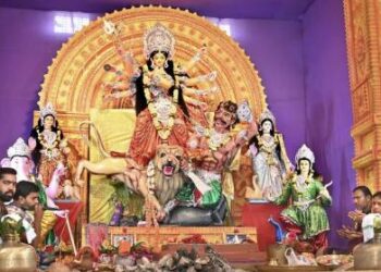 ଜଗତଜନନୀଙ୍କ ଶାରଦୀୟ ପୂଜା : ମଣ୍ଡପରେ ମହାସପ୍ତମୀ , ପୀଠରେ ମହାଷ୍ଟମୀ ପୂଜା ଆରମ୍ଭ – କଡା ସୁରକ୍ଷା ବ୍ୟବସ୍ଥା