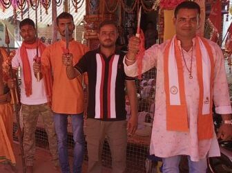 ରାଷ୍ଟ୍ରୀୟ ବଜରଙ୍ଗ ଦଳ ପକ୍ଷରୁ ଶସ୍ତ୍ର ପୂଜନ କାର୍ଯ୍ୟକ୍ରମ