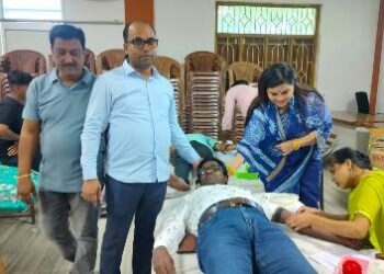 ଜନନାୟକ ନବୀନ ପଟ୍ଟନାୟକ ଜନ୍ମଦିବସ ପାଳିତ : ବିଜେଡି କାର୍ଯ୍ୟାଳୟରେ ରକ୍ତଦାନ ଶିବିର – ୧୦୭ ୟୁନିଟ ସଂଗ୍ରହ