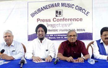 ଭୁବନେଶ୍ଵର : ଚଳିତ ବର୍ଷ ଭୁବନେଶ୍ୱର ମ୍ୟୁଜିକ ସର୍କଲ ଆସନ୍ତା ୧୮, ୧୯ ଓ ୨୦ ତାରିଖରେ ଭୁବନେଶ୍ଵରର ଉତ୍କଳ ମଣ୍ଡପଠାରେ “ ରାଗୋତ୍ସବ- ୨୦ ୨୪ “ର ଆୟୋଜନ କରିବାକୁ ଯାଉଅଛି