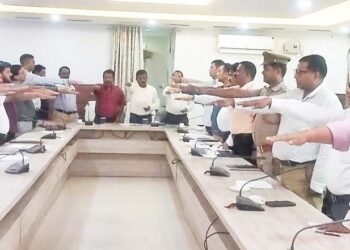 ପୁରୀ ରେ ସମ୍ବିଧାନ ଦିବସ ଶପଥ ପାଠ