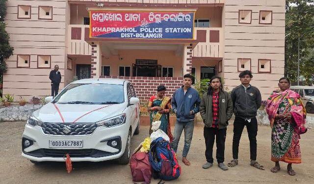 ଖପ୍ରାଖୋଲ ପୋଲିସ ର ଚଢ଼ାଉ, ୫ ଦାଦନ ଶ୍ରମିକ ଉଦ୍ଧାର , ସର୍ଦ୍ଦାର ସମେତ ଦୁଇଜଣ କୋର୍ଟ ଚାଲାଣ