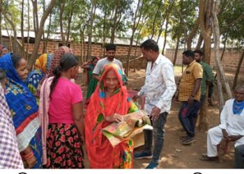 ଗରିବ ଅସହାୟମାନଙ୍କୁ ଶୀତବସ୍ତ୍ର ବିତରଣ