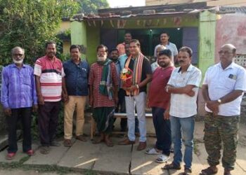 ଫୁଲନଖରା ମର୍ଣ୍ଣି ମିଟ୍ ପକ୍ଷରୁ ଇଞ୍ଜିନିୟର ସତ୍ଯଜୀତ ଦଳାଇଙ୍କୁ ସମ୍ବର୍ଦ୍ଧନା