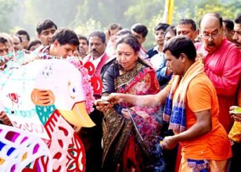 ଦିଲ୍ଲୀର ହାଉଜ଼ଖାସ ଜଗନ୍ନାଥ ମନ୍ଦିରରେ ବୋଇତ ବନ୍ଦାଣ ଉତ୍ସବ ପାଳନ