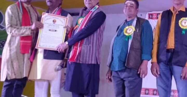 ଉତ୍କଳ ସମ୍ମିଳନୀ କଟକ ପକ୍ଷରୁ ଭାଷା ଆନ୍ଦୋଳନ ଓଡିଶା ର ଅଶୋକ ପରିଡା ସମ୍ବର୍ଦ୍ଧିତ