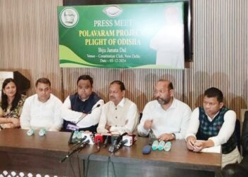 Biju Janata Dal Delegation Raises Concerns Over Polavaram Project at Press Meet in New Delhi