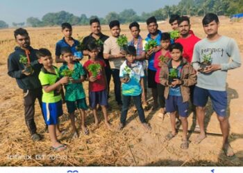 ତାଳବସ୍ତ ଶ୍ରୀରାମ କମିଟି ତରଫରୁ ଚାରା ବଣ୍ଟନ ଓ ବୃକ୍ଷରୋପଣ କାର୍ଯ୍ୟକ୍ରମ
