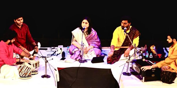 Puspashree’s Prolific Performance enthrals Delhi’s Audiences