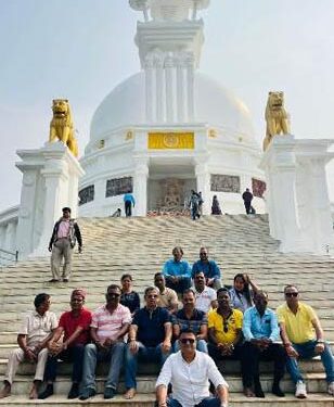 ଧଉଳି, ଲିଙ୍ଗରାଜ ଓ ଅନନ୍ତ ବାସୁଦେବ ମନ୍ଦିର ବୁଲିଲେ ଗୋଆର ପ୍ରତିନିଧି ମଣ୍ଡଳୀ ଉତ୍କଳିକା ଓ ବୟନିକାରୁ କିଣିଲେ ଓଡ଼ିଆ କଳାକୃତି ଓ ପାଟବସ୍ତ୍ର