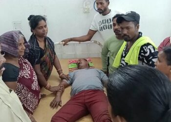 ଟିପର ଧକ୍କାରେ ବାଇକ୍ ଆରୋହୀ ଆହାତ