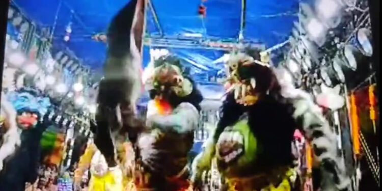 ପଶୁ ନିଷ୍ଠୁରତା ଆଇନର ଧଜିଆ ଉଡ଼ାଇଲେ : ଜିଅଁନ୍ତା ଘୁଷୁରିକୁ ଫାଡ଼ି ଖାଇଲେ ମଞ୍ଚ କଳାକାର – ୨ ଗିରଫ