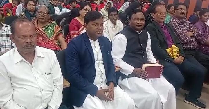 ମିଳିତ ଖ୍ରୀଷ୍ଟିୟ ମଞ୍ଚ ତରଫରୁ ପ୍ରି -ଖ୍ରୀଷ୍ଟମାସ ଉତ୍ସବ ପାଳିତ