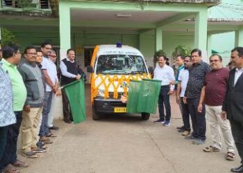 ରୋଟାରୀ କ୍ଳବ୍ ର ନୂଆ ଆମ୍ବୁଲାନ୍ସ ସେବା ଉଦଘାଟିତ