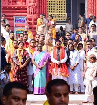 ମହାପ୍ରଭୁଙ୍କ ଦର୍ଶନ କଲେ ମହାମହୀମ