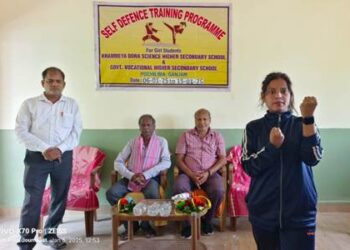 ଛାତ୍ରୀ ଆତ୍ମରକ୍ଷା କୌଶଳ ତାଲିମ ଶିବିର ଉଦଘାଟିତ