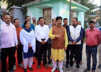 H&UD Minister unveils three parks and musical fountain in Bhubaneswar