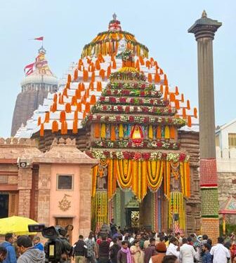 ନୂଆବର୍ଷ ଚଳଚଞ୍ଚଳ ଶ୍ରୀକ୍ଷେତ୍ର : ଜୟ ଜଗନ୍ନାଥ ଧ୍ବନିରେ ପ୍ରକମ୍ପିତ ବଡଦାଣ୍ଡ