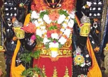 ବ୍ରହ୍ମଗିରିର ଆରାଧ୍ୟ ଦେବତା ପ୍ରଭୁ ଅଲାରନାଥଙ୍କ ରାଜାଧୂରାଜ ବେଶ