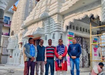 Hectic Preparations on for Pran Pratishtha Ceremony at Noida Jagannath Temple