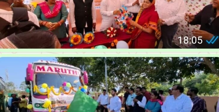 ପାରଳାଖେମୁଣ୍ଡି ସ୍ଥିତ ଗଜପତି ଷ୍ଟାଡିୟମ ର ଇଣ୍ଡୋର ହଲ ଠାରେ ବରିଷ୍ଠ ନାଗରିକଙ୍କ ତୀର୍ଥ ଯାତ୍ରା ର ଶୁଭାରମ୍ଭ କଲେ ପାରଳାଖେମୁଣ୍ଡି ବିଧାୟକ