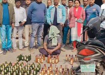 ଅବକାରୀ ବିଭାଗର ସଫଳତା :  ଅପମିଶ୍ରିତ ନକଲି ବିଦେଶୀ ମଦ ଚୋରା ଚାଲାଣ – ଜଣେ ଗିରଫ,ବିପୁଳ ମଦ ଜବତ