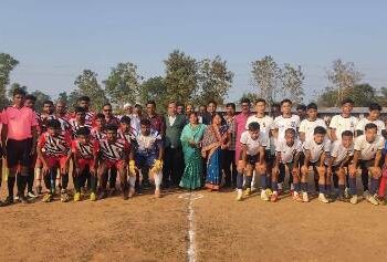 ତୃତୀୟ ବାର୍ଷିକ ମା ଭଗବତୀ ଆନ୍ତର୍ଜାତୀୟ ଫୁଟବଲ ଟୁର୍ଣ୍ଣାମେଣ୍ଟ ଉଦଘାଟିତ