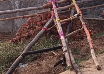 ବିଜେପି ତୋରଣ ପୋଡ଼ା ନେଇ ଚାପା ଉତ୍ତେଜନା