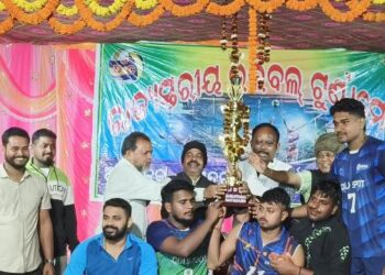 ଏକ ଦିବସୀୟ ଦିବାରାତ୍ର ଭଲିବଲ ଟୁର୍ନାମେଣ୍ଟ ଉଦଯାପିତ : ଭଦ୍ରକ କୁ ହରାଇ ଭୁବନେଶ୍ୱର ବିଜୟୀ