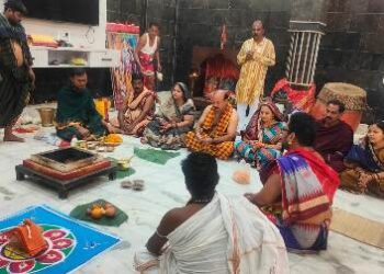 ହନୁମାନ ଜିଉଙ୍କ ବିଗ୍ରହ ଏବଂ ମନ୍ଦିର ପ୍ରତିଷ୍ଠା ମହୋତ୍ସବ : ଦୀକ୍ଷା ଗ୍ରହଣ, ଅଙ୍କୁରା ରୋପଣ ଓ ସାଲାବାସ