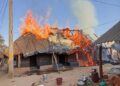 ଭୟାବହ ଅଗ୍ନିକାଣ୍ଡ,ପୋଡ଼ିଗଲା ଚାରି ବଖରା ଘର