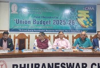 Panel Discussion on “Union Budget” organized at  CMA Bhawan.