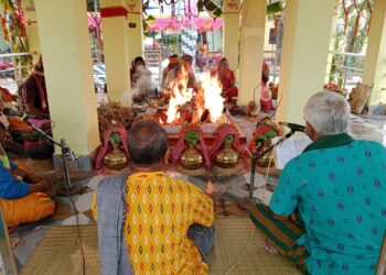 କନକେଶ୍ୱର ମହାଦେବ ମନ୍ଦିରରେ ବିଶ୍ଵଶାନ୍ତି ମହାଜଜ୍ଞ