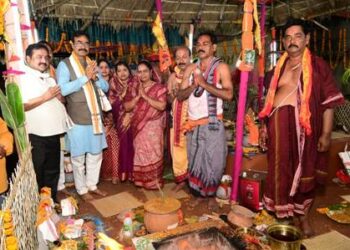 ହନୁମାନ ଜିଉଙ୍କ ବିଗ୍ରହ ଏବଂ ମନ୍ଦିର ପ୍ରତିଷ୍ଠା ମହୋତ୍ସବ ଉଦଯାପିତ : ହଜାର ହଜାର ଭକ୍ତଙ୍କ ସମାଗମ