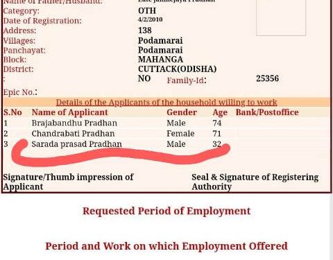 ମାହାଙ୍ଗା ବିଧାୟକ 2023 ରେ ଜଣେ ଜବ କାର୍ଡ ଧାରୀ ଶ୍ରମିକ ଥିଲେ : ରାତାରାତି ଦାରିଦ୍ରତା ସୀମାରେଖାରୁ କୋଟିପୋତି ସାଜିଲା