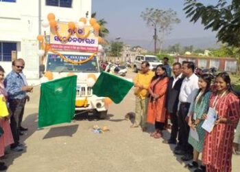 ଜିଲ୍ଲାରେ ଶ୍ରମିକ ସଚେତନତା ରଥର ଶୁଭାରମ୍ଭ