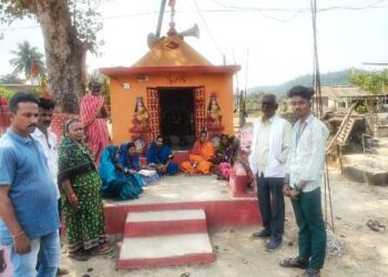 ପଦ୍ମପୁର ମା ମଙ୍ଗଳା ପୀଠ ରେ ସମୂହ ପୁରାଣ