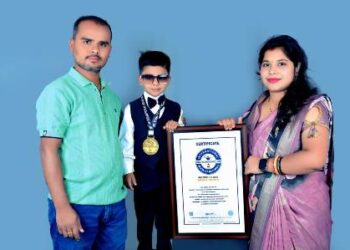 ଓ୍ବାର୍ଲ୍ଡ ବୁକ୍ ଅଫ୍ ରେକର୍ଡ ଅଧିକାରୀ ଚାରି ବର୍ଷର ଆଦଭିକ୍