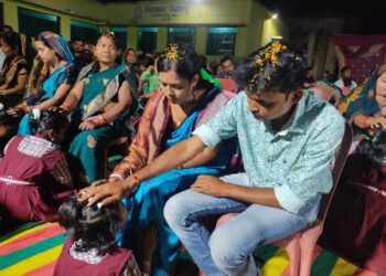 ଖୋର୍ଦ୍ଧା ଜିଲ୍ଲା : ହଜରେ ବହୁତ ସୁନ୍ଦର ଭାବରେ ତୁଳସୀ ପୂଜନ