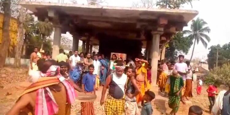 ସର୍ବ ପୁରାତନ ସାହି ନୂଆସାହିରେ ମା ‘ପାଟ୍ଟଖଣ୍ଡା ଙ୍କ କୃଷି ଭିତ୍ତିକ କାନ୍ଦୁଲ ଭଜା ଯାତ୍ରା