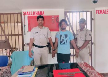 ଦୁର୍ଦ୍ଦାନ୍ତ ଅପରାଧୀ କୁ କବଜା କଲା କୃଷ୍ଣଚନ୍ଦ୍ରପୁର ଥାନା ପୋଲିସ