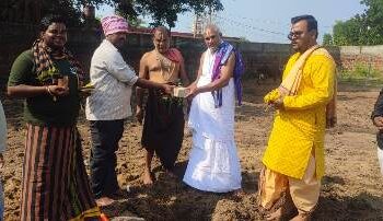 ପୁରୀରେ ସାଧୁ ସନ୍ଥଙ୍କ ବିଶ୍ରାମ ପାଇଁ ୨୫ କୋଠରୀ ବିଶିଷ୍ଠ ନୂତନସୌଧର ଭୂମି ପୂଜନ